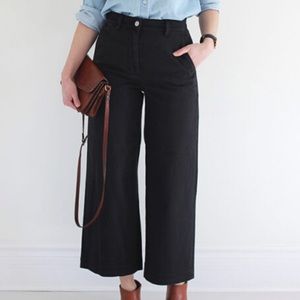 A New Day Wide Leg Cropped Jeans